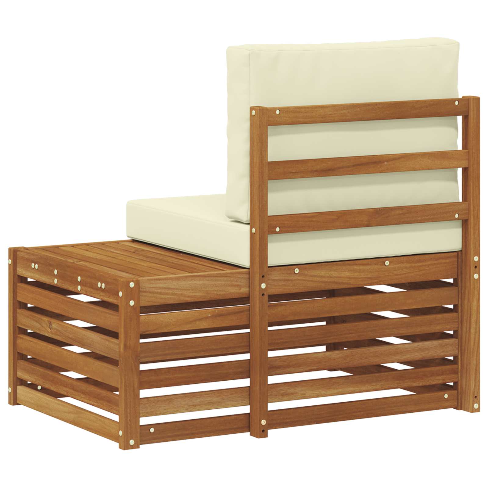 Divano Esterno Finale con cuscino Naturale 91 x 63 x 73 cm | homemem39
