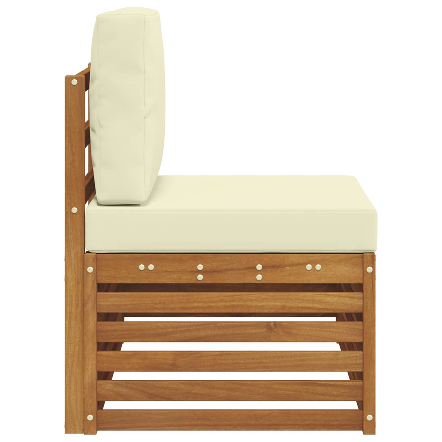 Divano Esterno Finale con cuscino Naturale 91 x 63 x 73 cm | homemem39