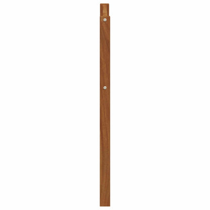 Bracciolo 2 pcs Naturale 59 x 4 x 73 cm | homemem39