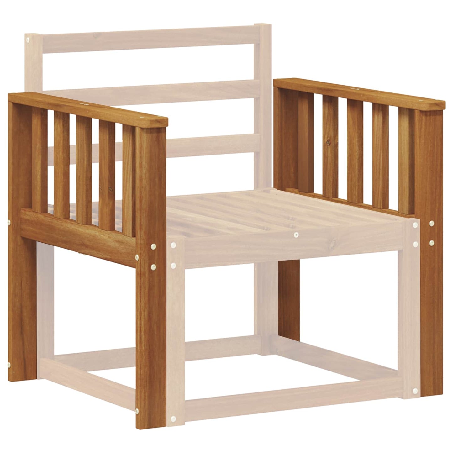 Braccioli 2 pcs Marrone 60 x 6 x 61 cm Legno multistrato | homemem39