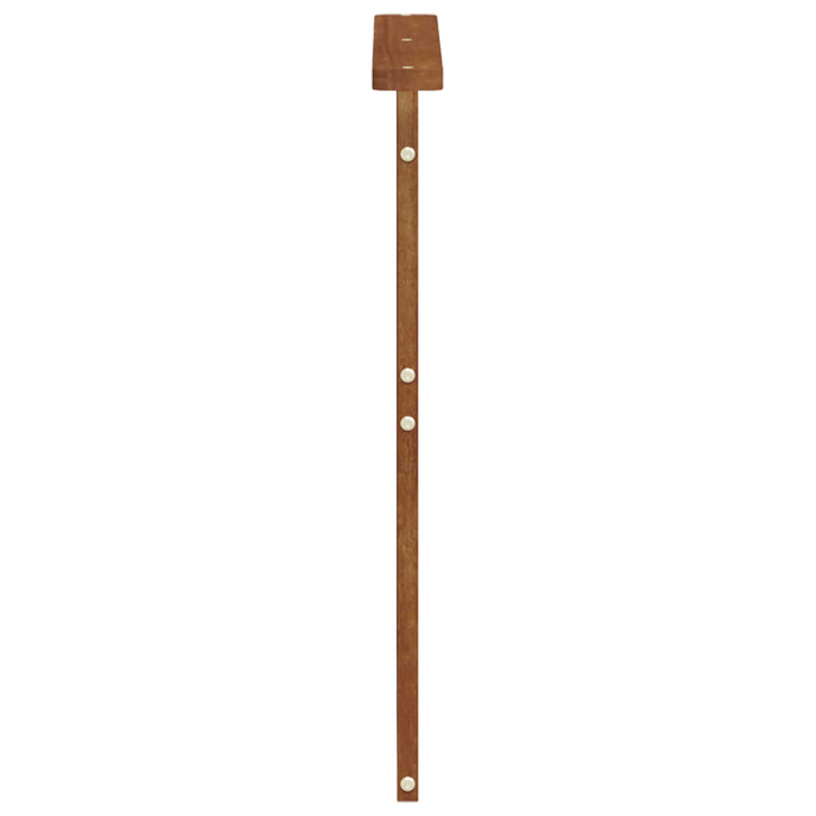 Braccioli 2 pcs Marrone 59 x 6 x 61 cm Legno multistrato | homemem39