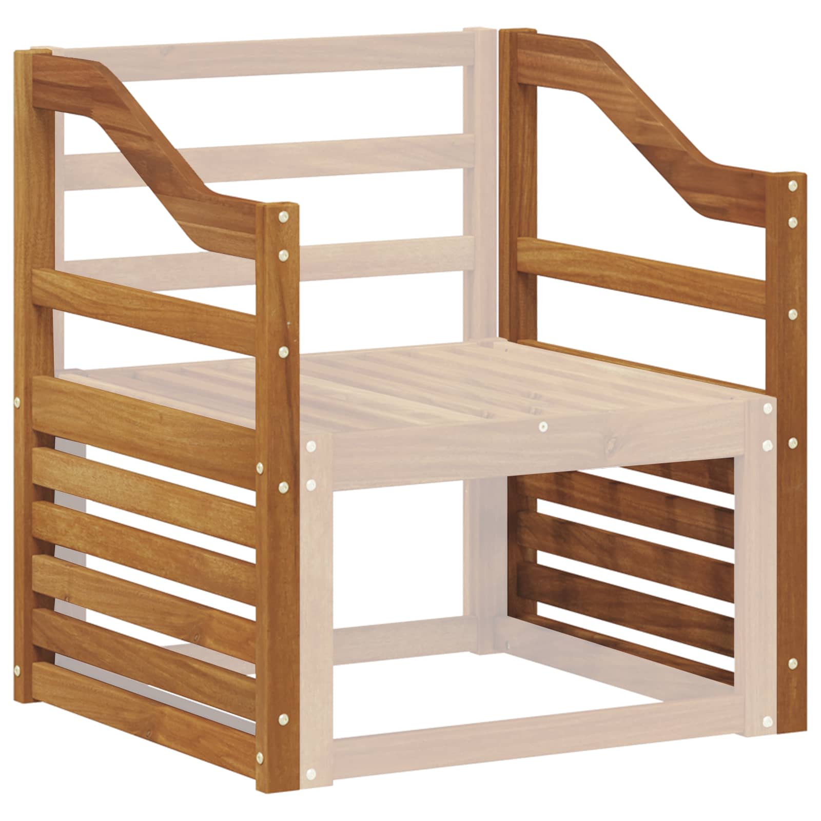 Braccioli 2 pcs Marrone 59 x 4 x 73 cm Legno multistrato | homemem39