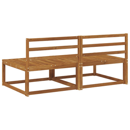 2 Pezzo Divano centrale per esterno Naturale 158 x 83 x 73 cm | homemem39