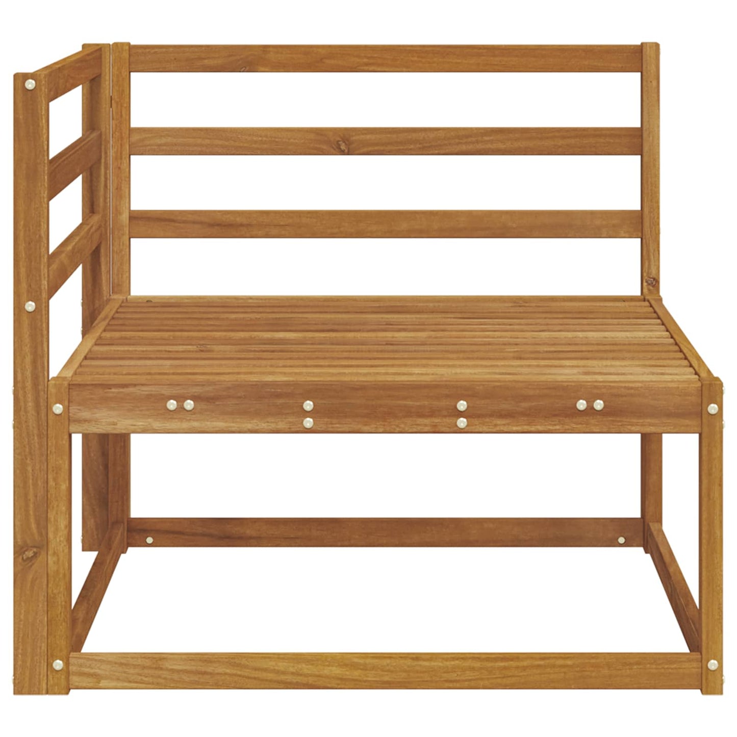 Divano Angolare da Esterno Naturale 83 x 83 x 73 cm | homemem39