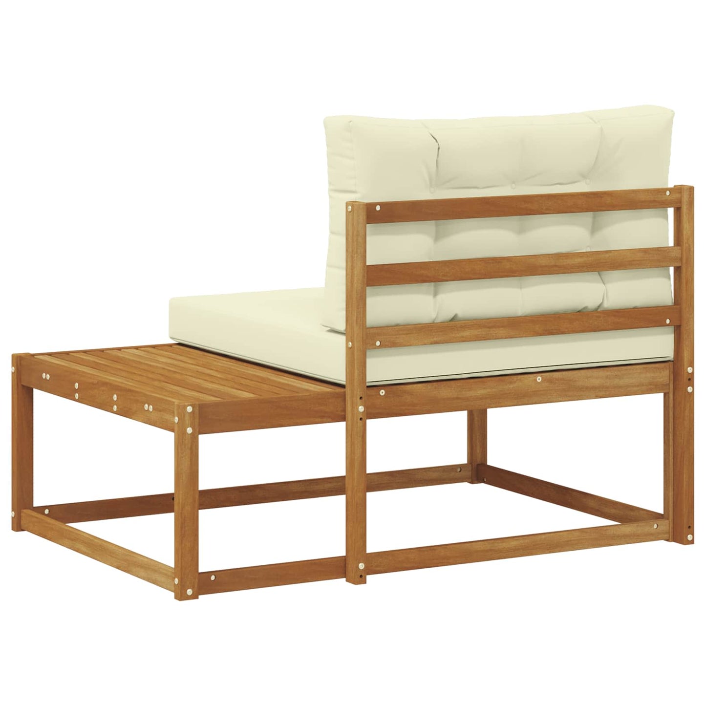 Divano Esterno Finale con cuscino Naturale 115 x 83 x 73 cm | homemem39