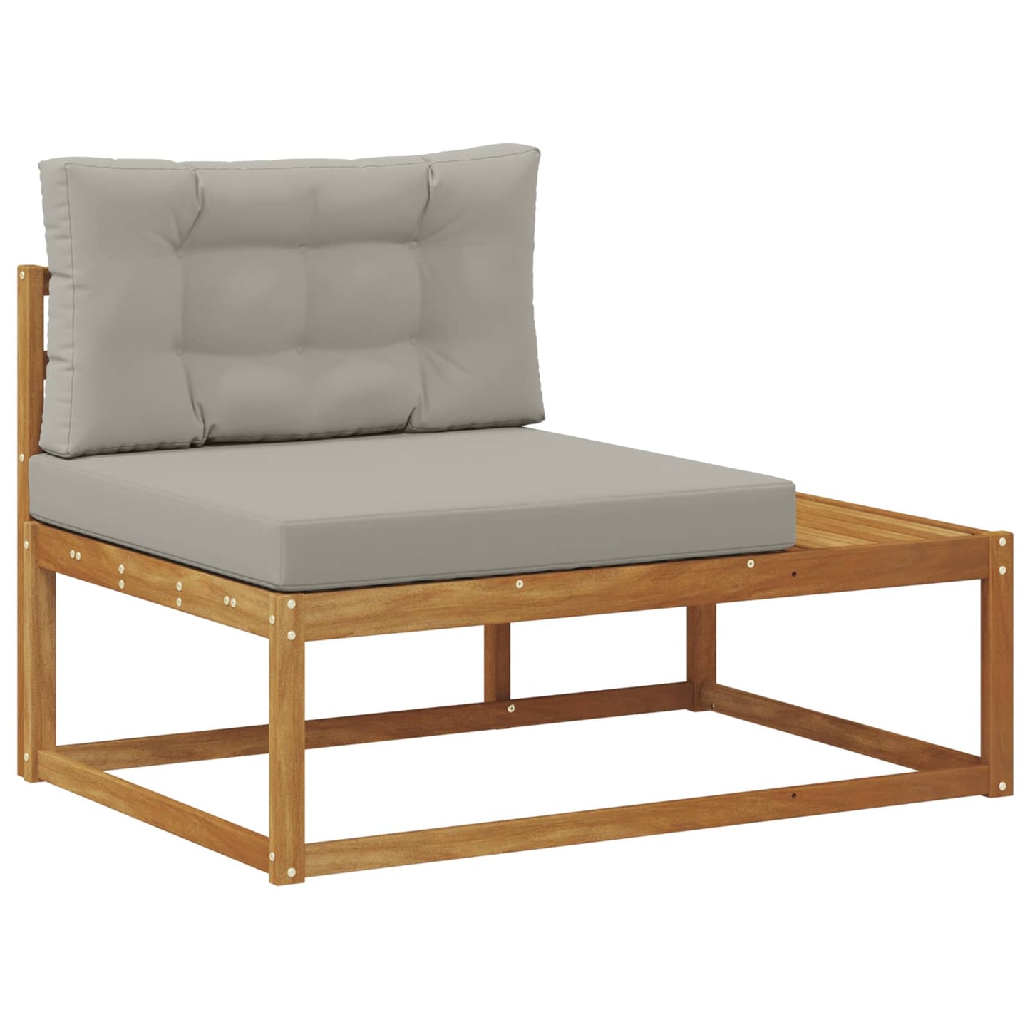 Divano Esterno Finale con cuscino Naturale 115 x 83 x 73 cm