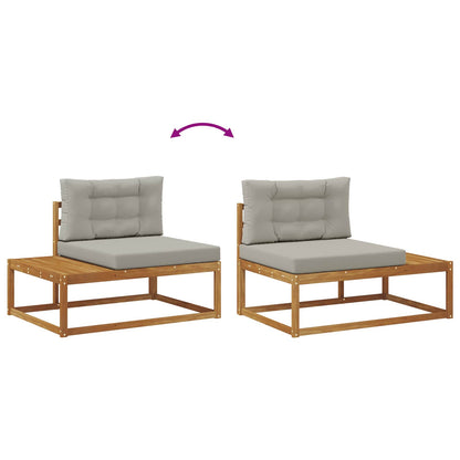 Divano Esterno Finale con cuscino Naturale 115 x 83 x 73 cm | homemem39