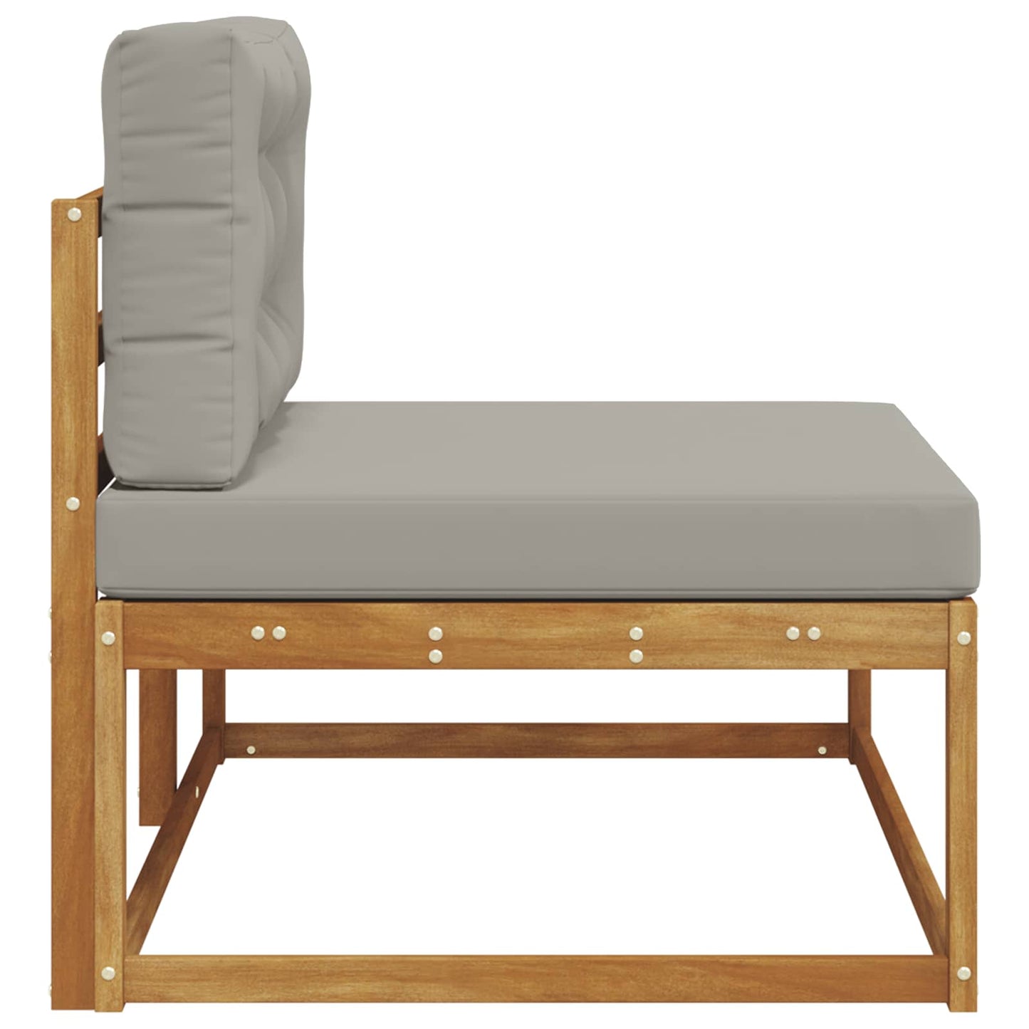 Divano Esterno Finale con cuscino Naturale 115 x 83 x 73 cm | homemem39