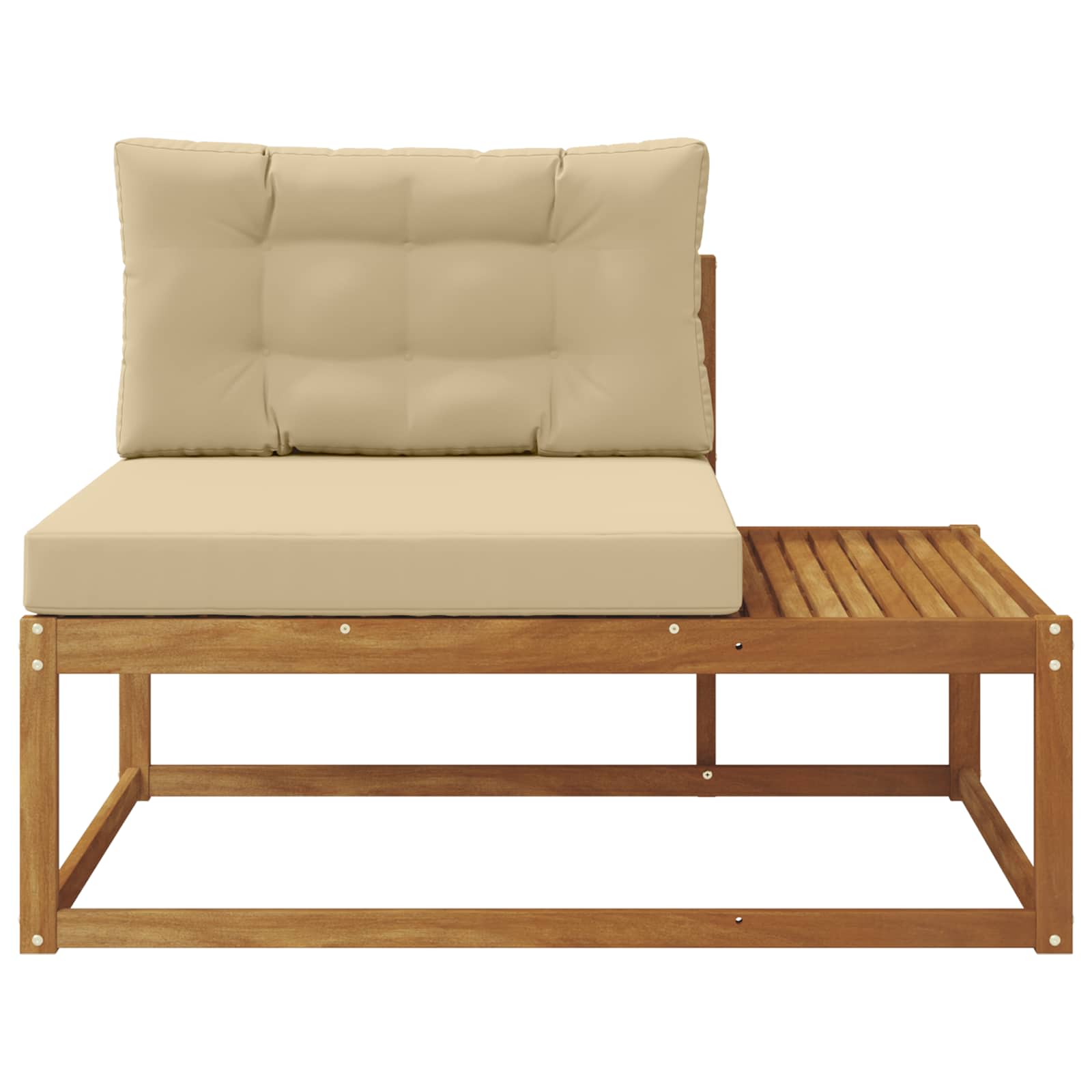 Divano Esterno Finale con cuscino Naturale 115 x 83 x 73 cm | homemem39