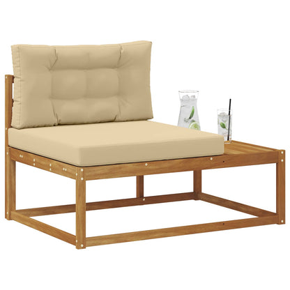 Divano Esterno Finale con cuscino Naturale 115 x 83 x 73 cm | homemem39