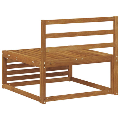 Divano centrale per esterno Legno di Acacia Massello Naturale