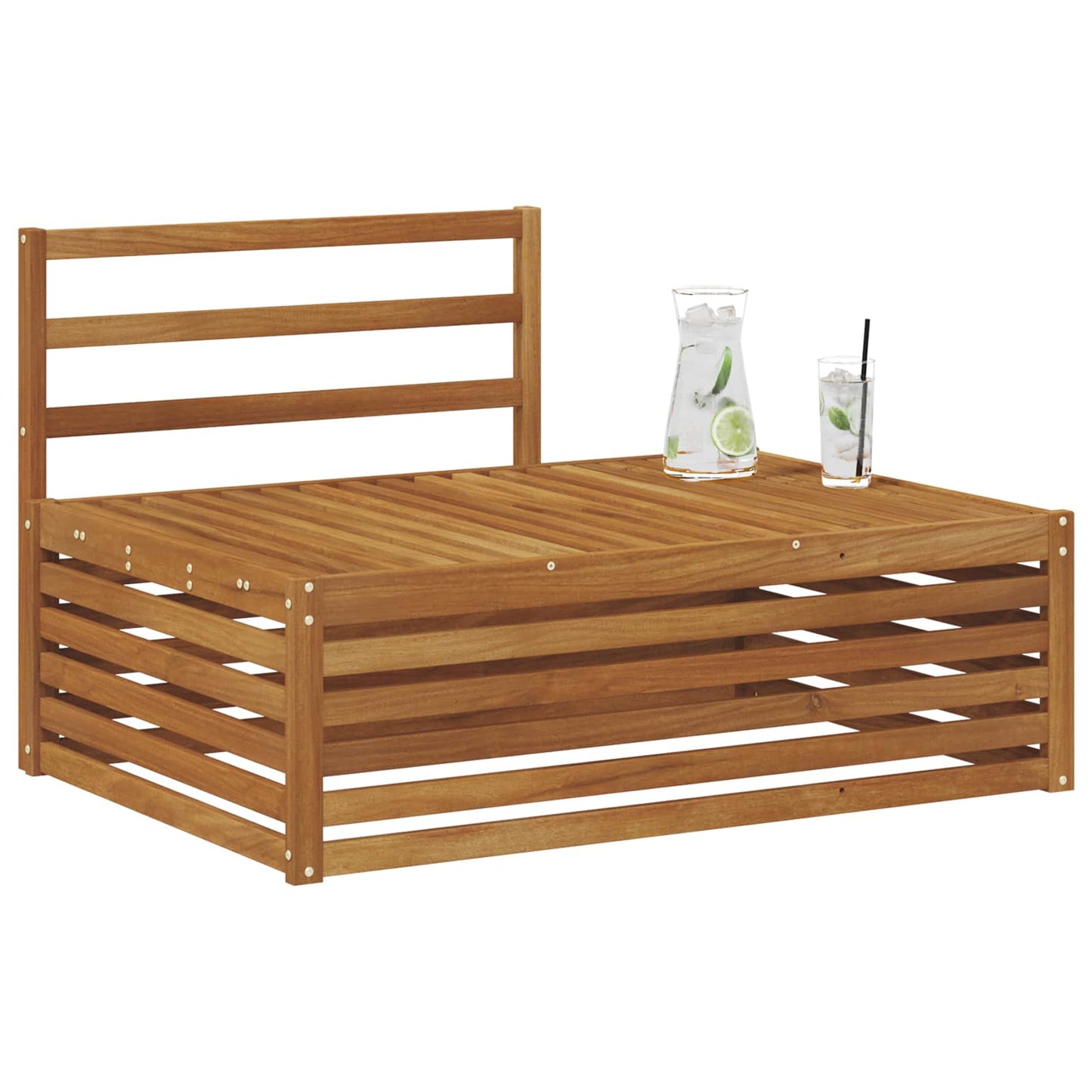 Divano Esterno Finale Naturale 115 x 83 x 73 cm | homemem39