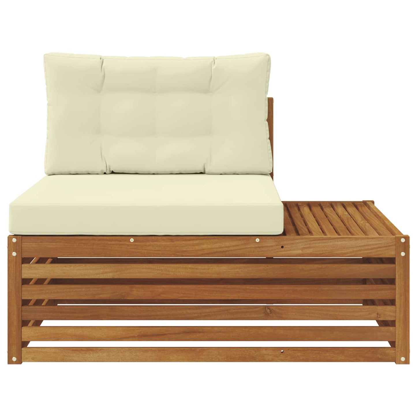 Divano Esterno Finale con cuscino Naturale 115 x 83 x 73 cm | homemem39