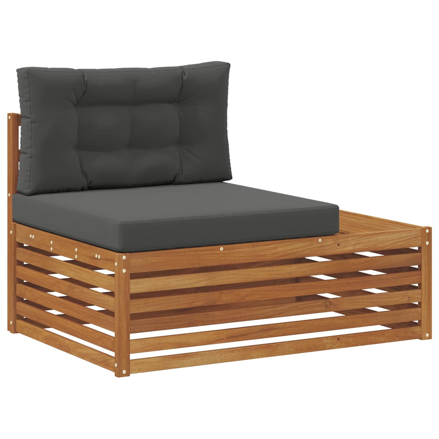 Divano Esterno Finale con cuscino Naturale 115 x 83 x 73 cm | homemem39