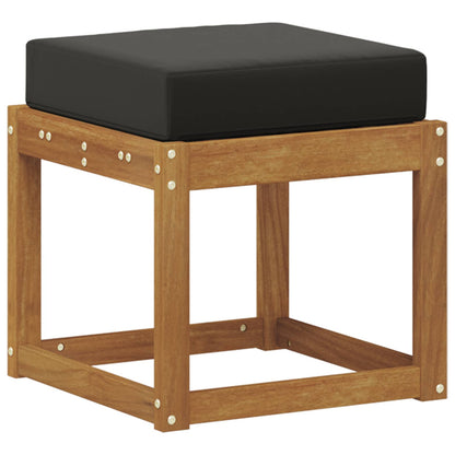 Sgabello da Esterno Legno di Acacia Massello Naturale | homemem39