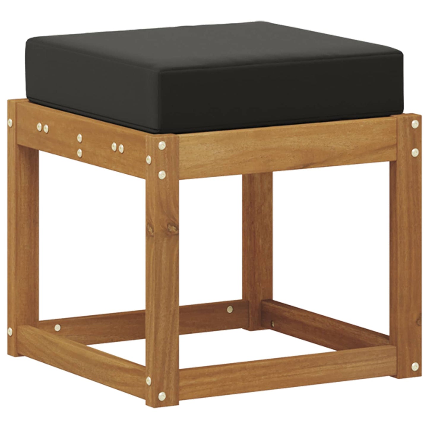 Sgabello da Esterno Legno di Acacia Massello Naturale | homemem39