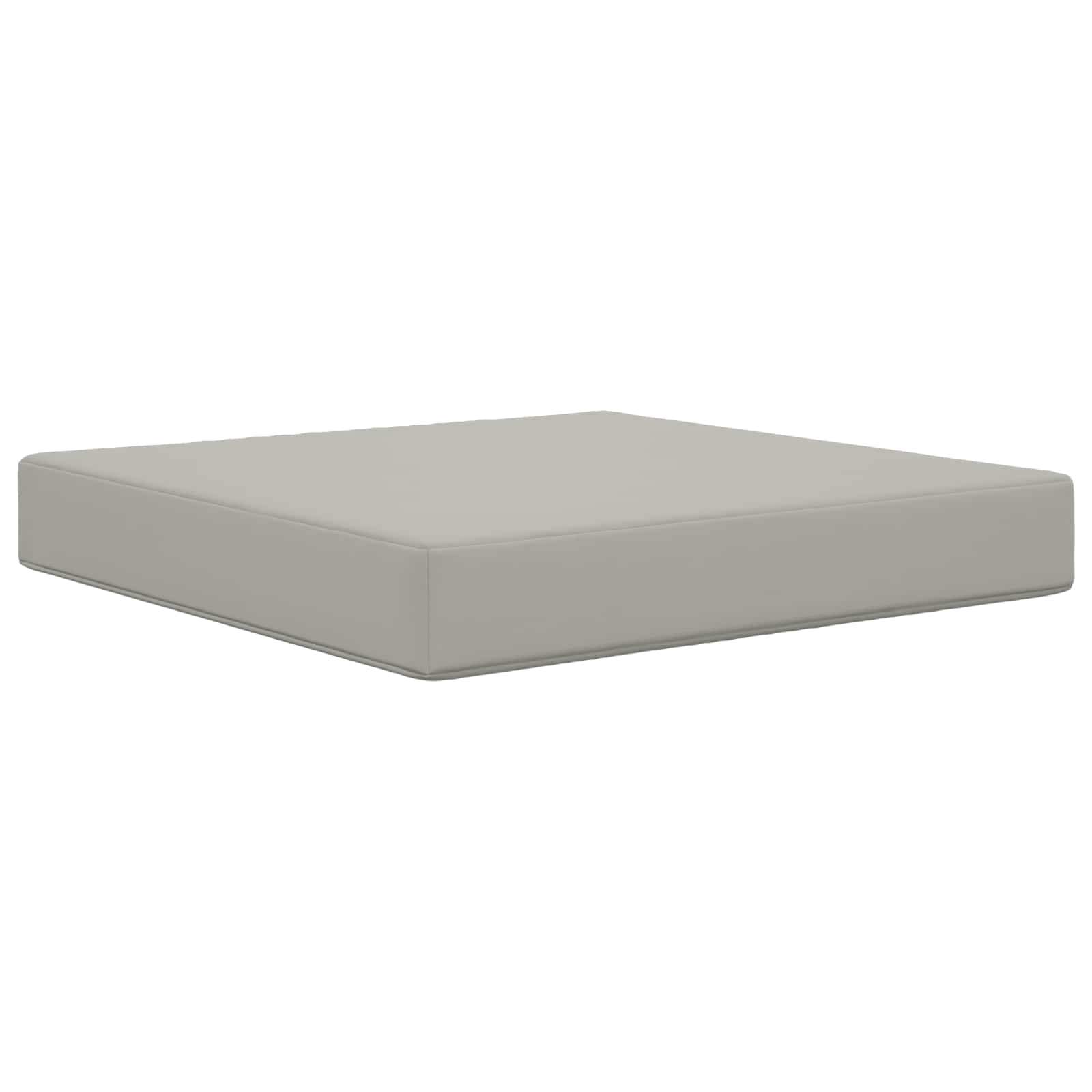 Cuscino per divano da esterno Grigio 60 x 60 x 8 cm Poliestere | homemem39