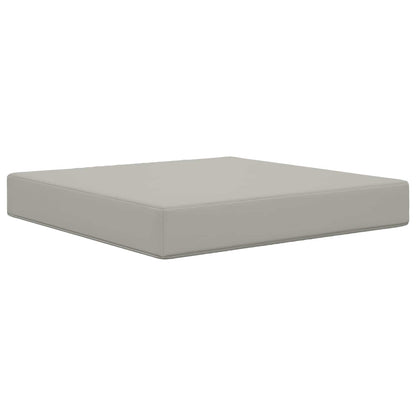 Cuscino per divano da esterno Grigio 60 x 60 x 8 cm Poliestere | homemem39