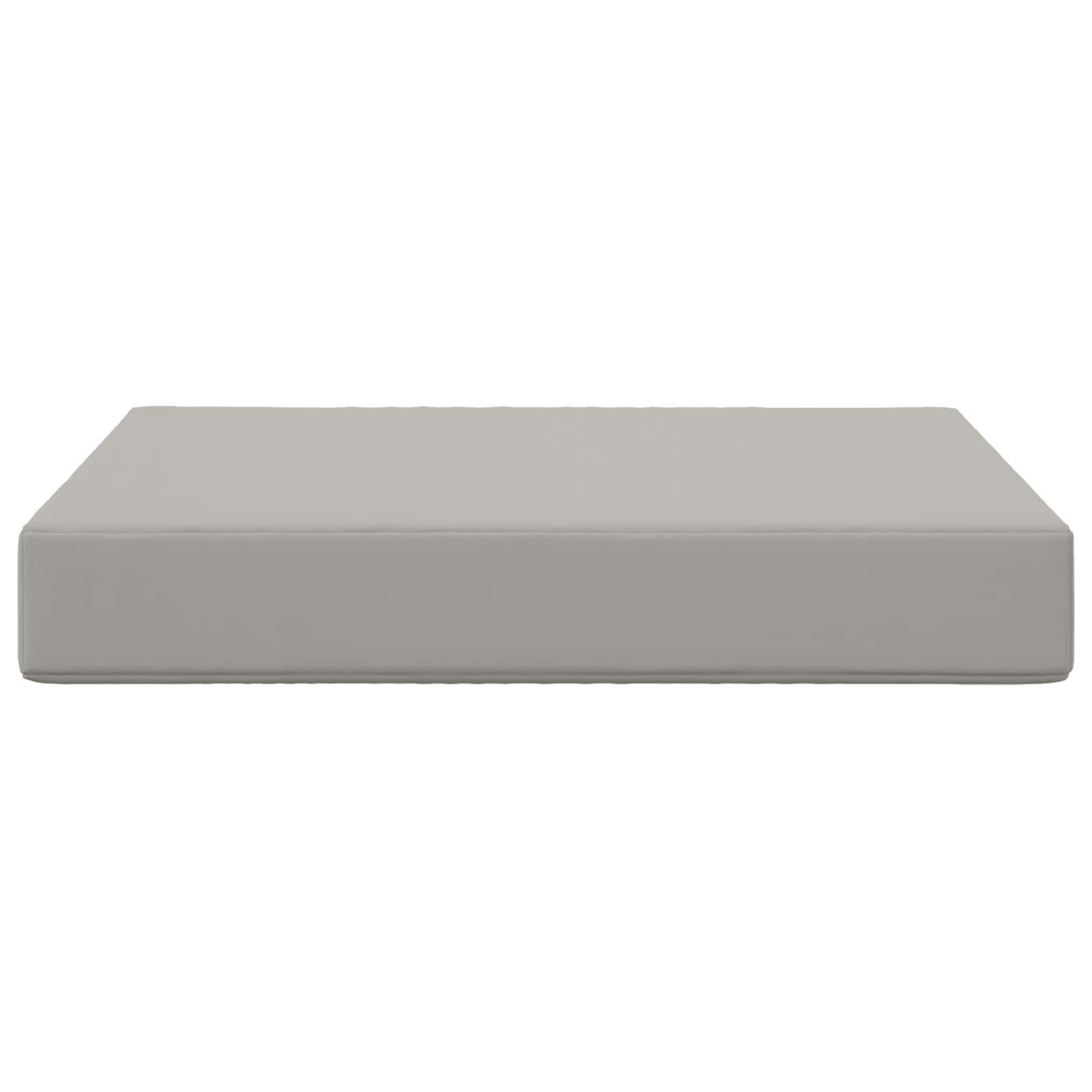 Cuscino per divano da esterno Grigio 60 x 60 x 8 cm Poliestere | homemem39