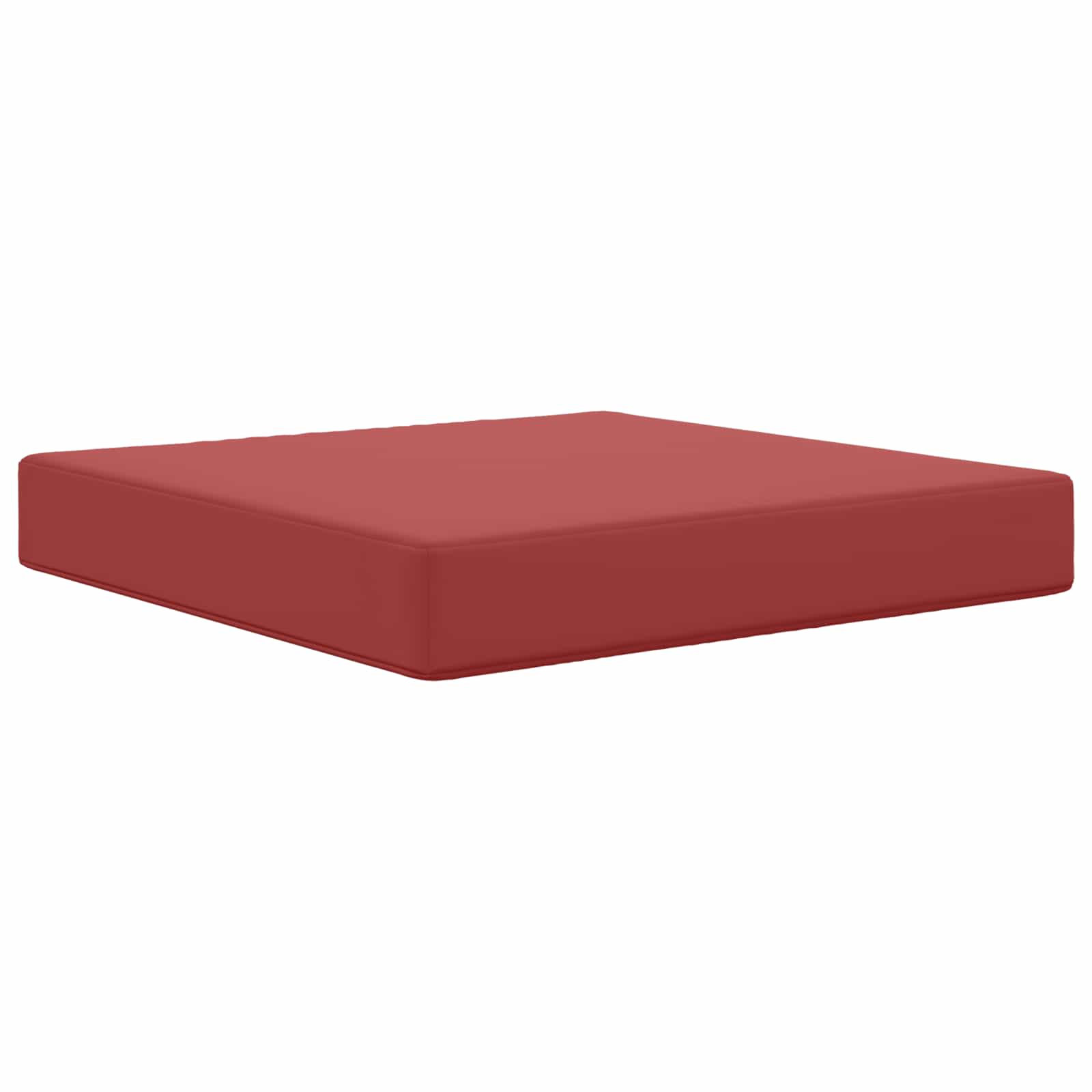 Cuscino per divano da esterno Rosso vino 60 x 60 x 8 cm | homemem39
