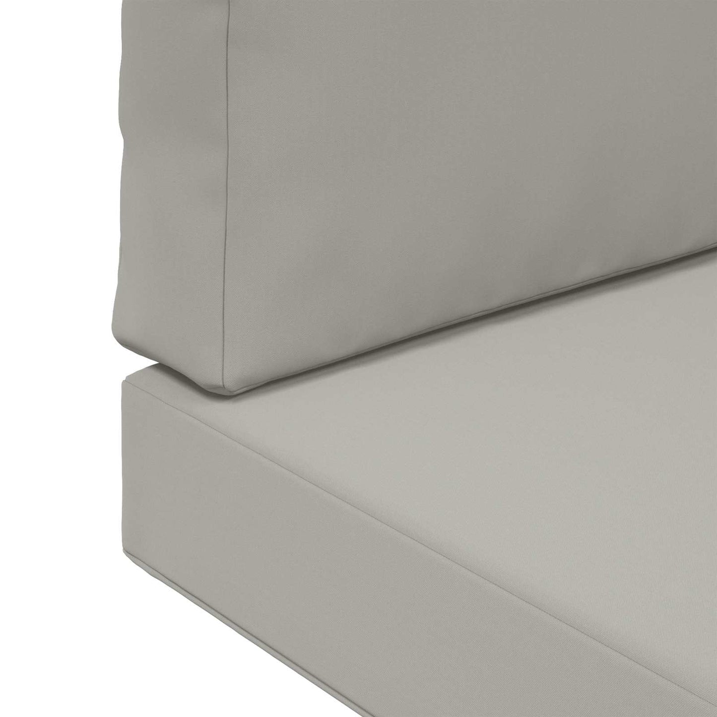 Cuscino per divano da esterno 2 pcs Grigio Poliestere | homemem39