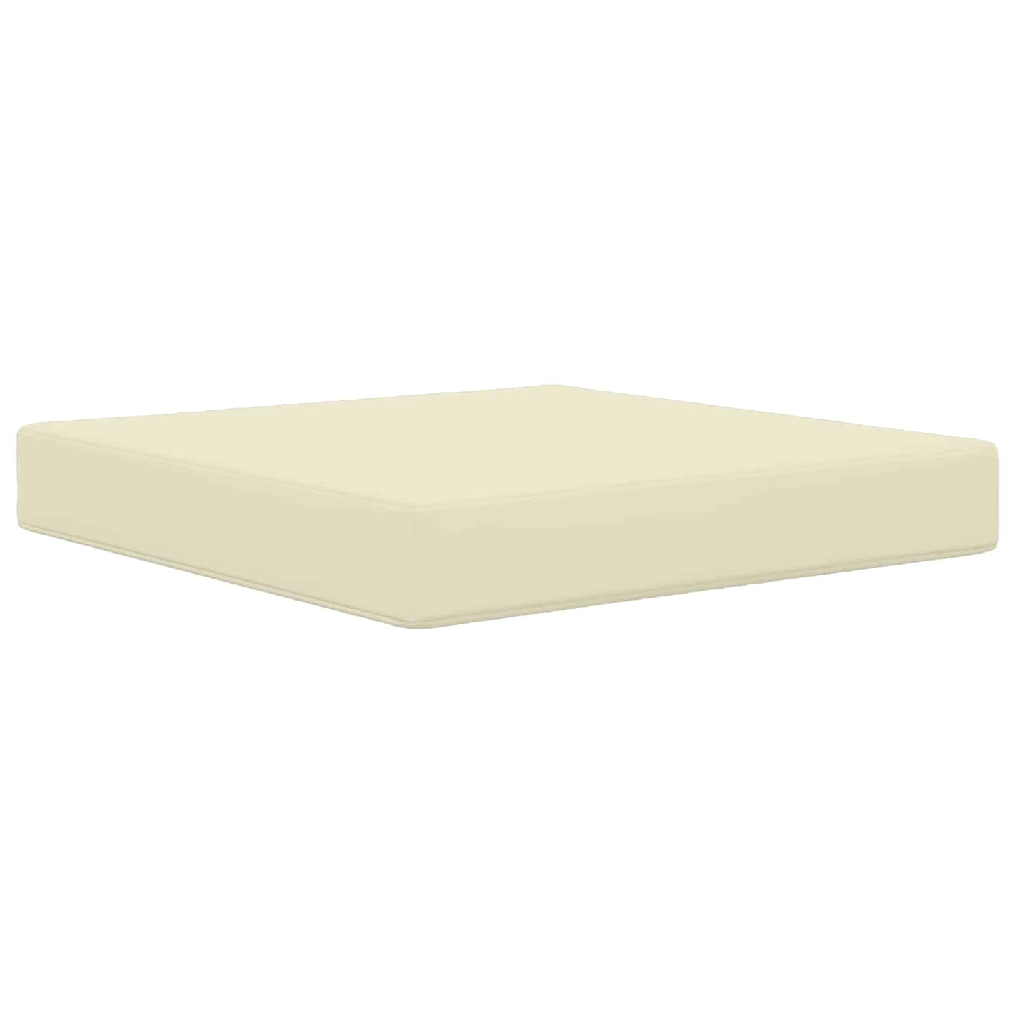 Cuscino per divano da esterno 2 pcs Crema Poliestere