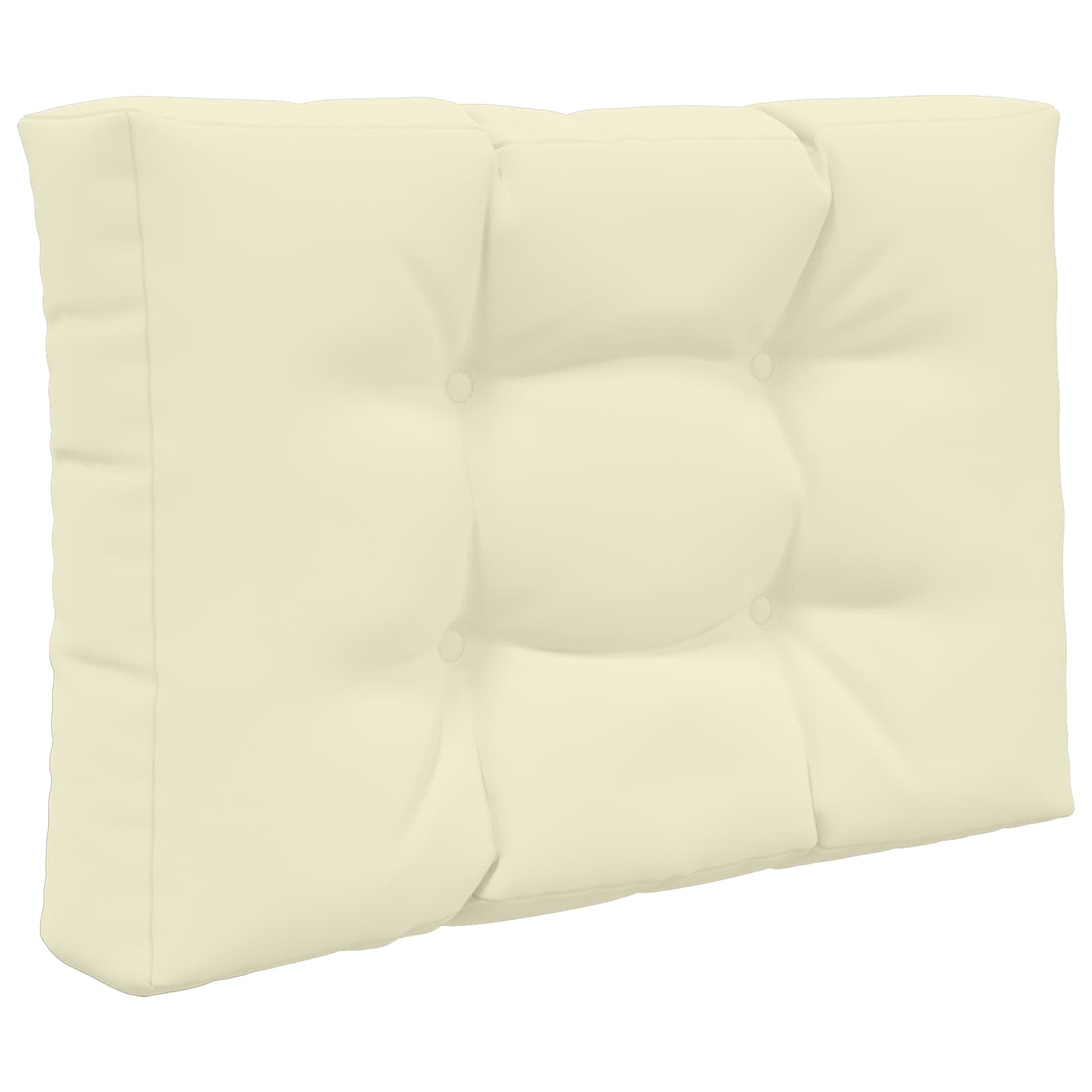 Cuscino per divano da esterno 2 pcs Crema Poliestere | homemem39