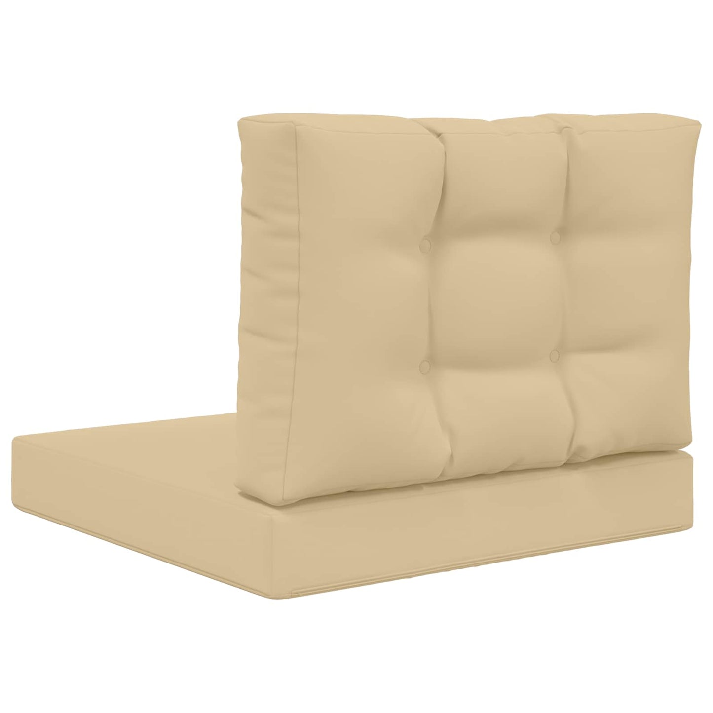 Cuscino per divano da esterno 2 pcs Beige Poliestere | homemem39