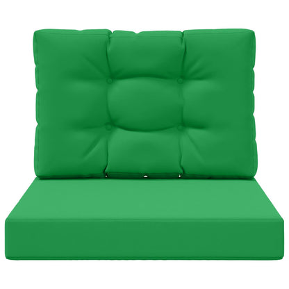 Cuscino per divano da esterno 2 pcs Verde Poliestere