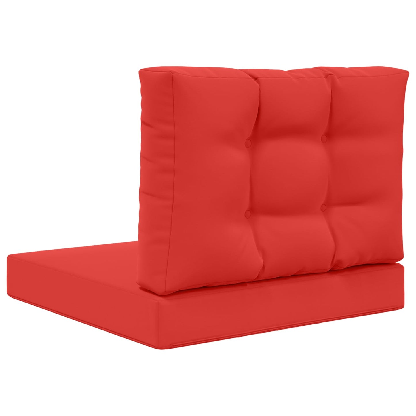 Cuscino per divano da esterno 2 pcs Rosso Poliestere | homemem39