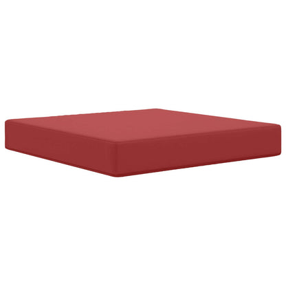 Cuscino per divano da esterno 2 pcs Rosso vino Poliestere