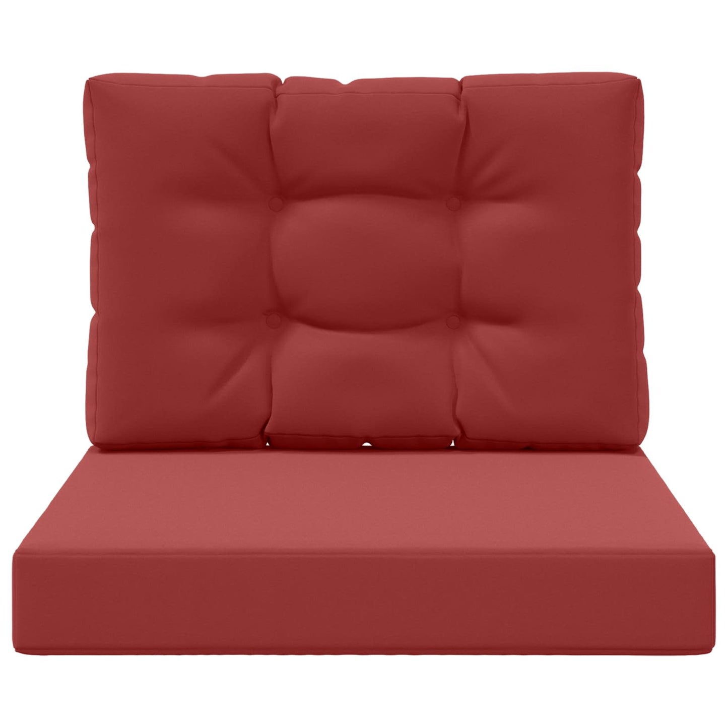 Cuscino per divano da esterno 2 pcs Rosso vino Poliestere