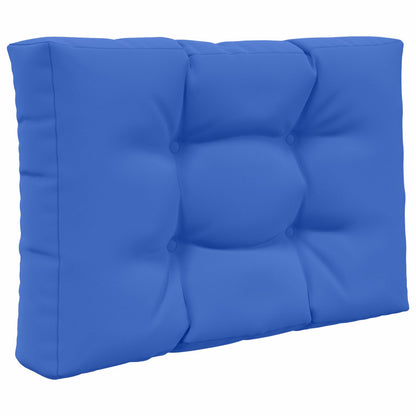 Cuscino per divano da esterno 2 pcs Blu Reale Poliestere