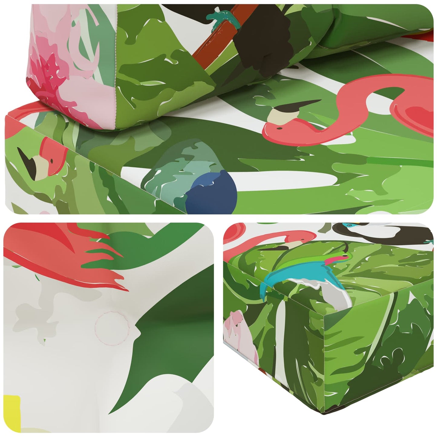 Cuscino per divano da esterno 2 pcs colorato Poliestere