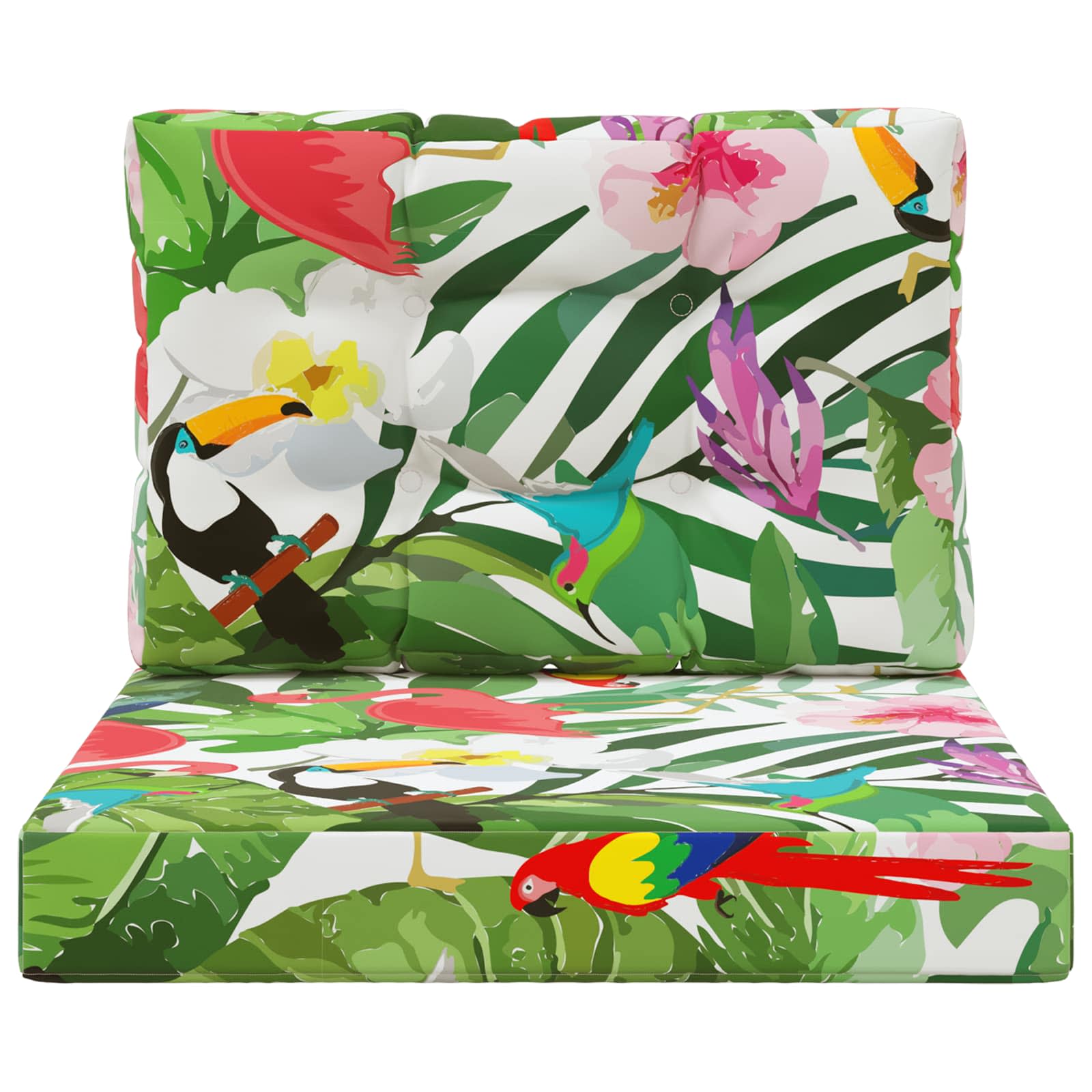Cuscino per divano da esterno 2 pcs colorato Poliestere | homemem39