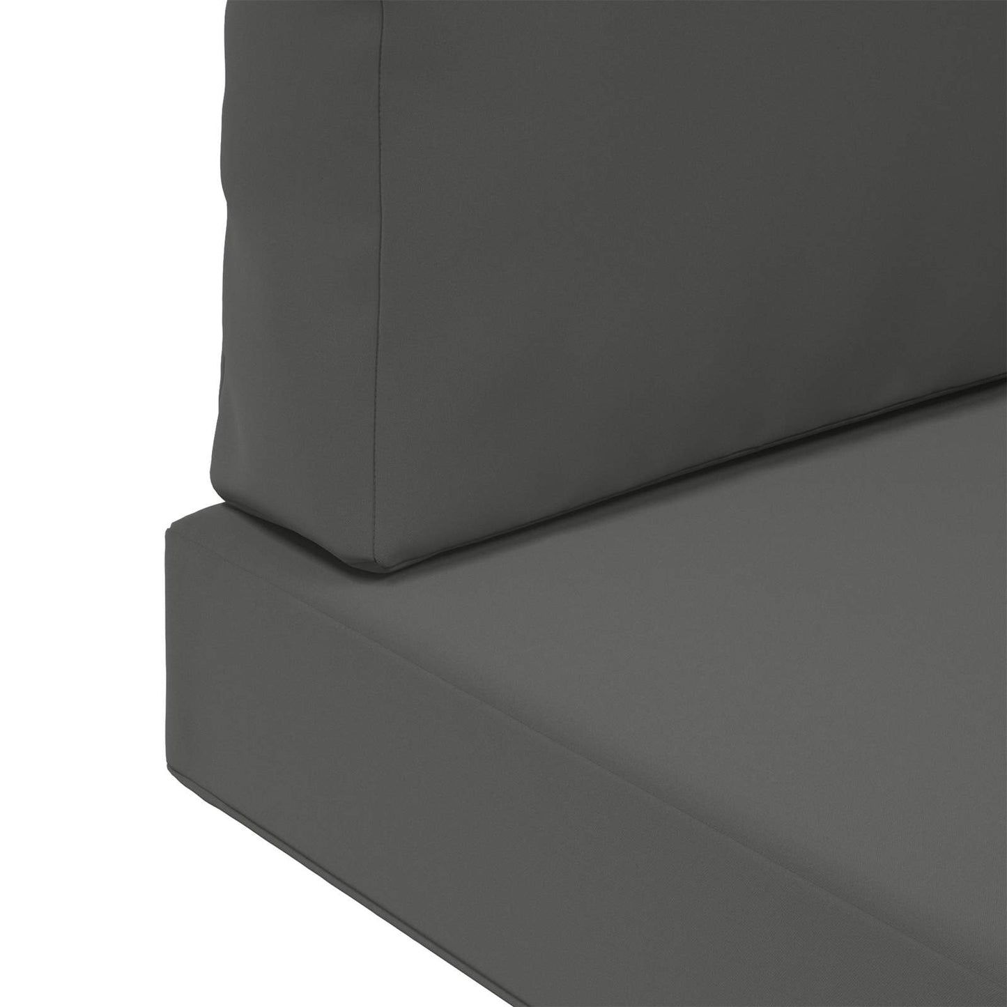 Cuscino per divano da esterno 3 pcs Antracite Poliestere | homemem39
