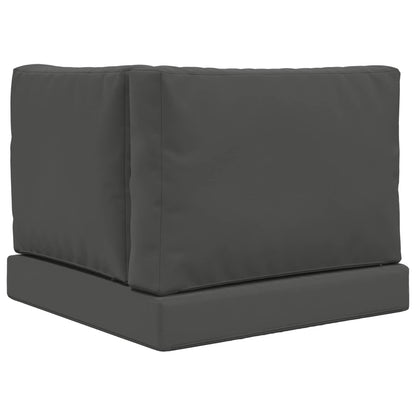 Cuscino per divano da esterno 3 pcs Antracite Poliestere