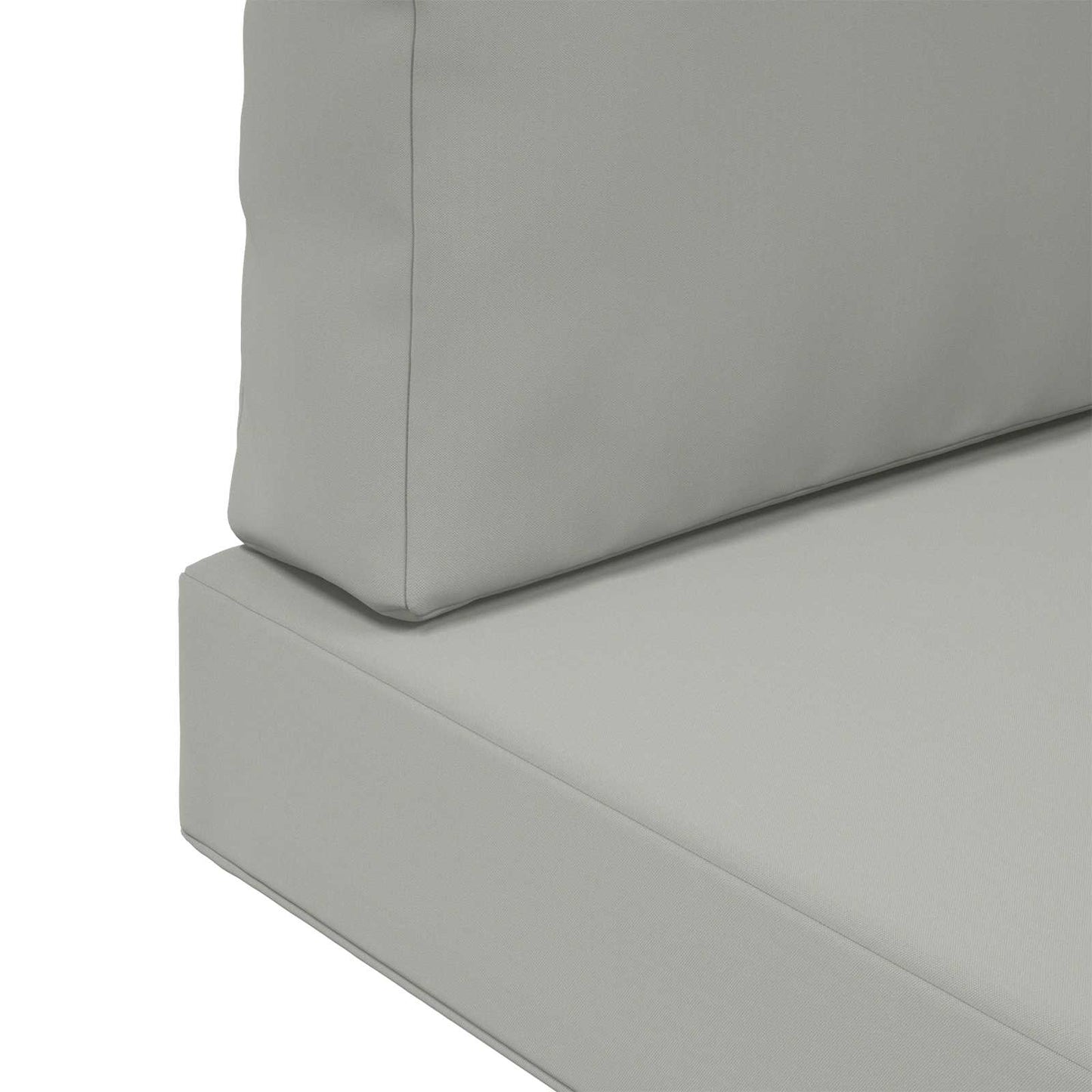 Cuscino per divano da esterno 3 pcs Grigio Poliestere | homemem39