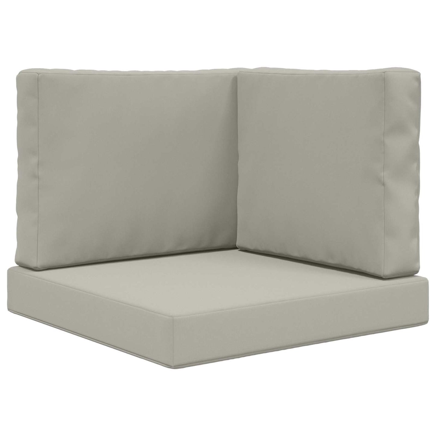 Cuscino per divano da esterno 3 pcs Grigio Poliestere | homemem39