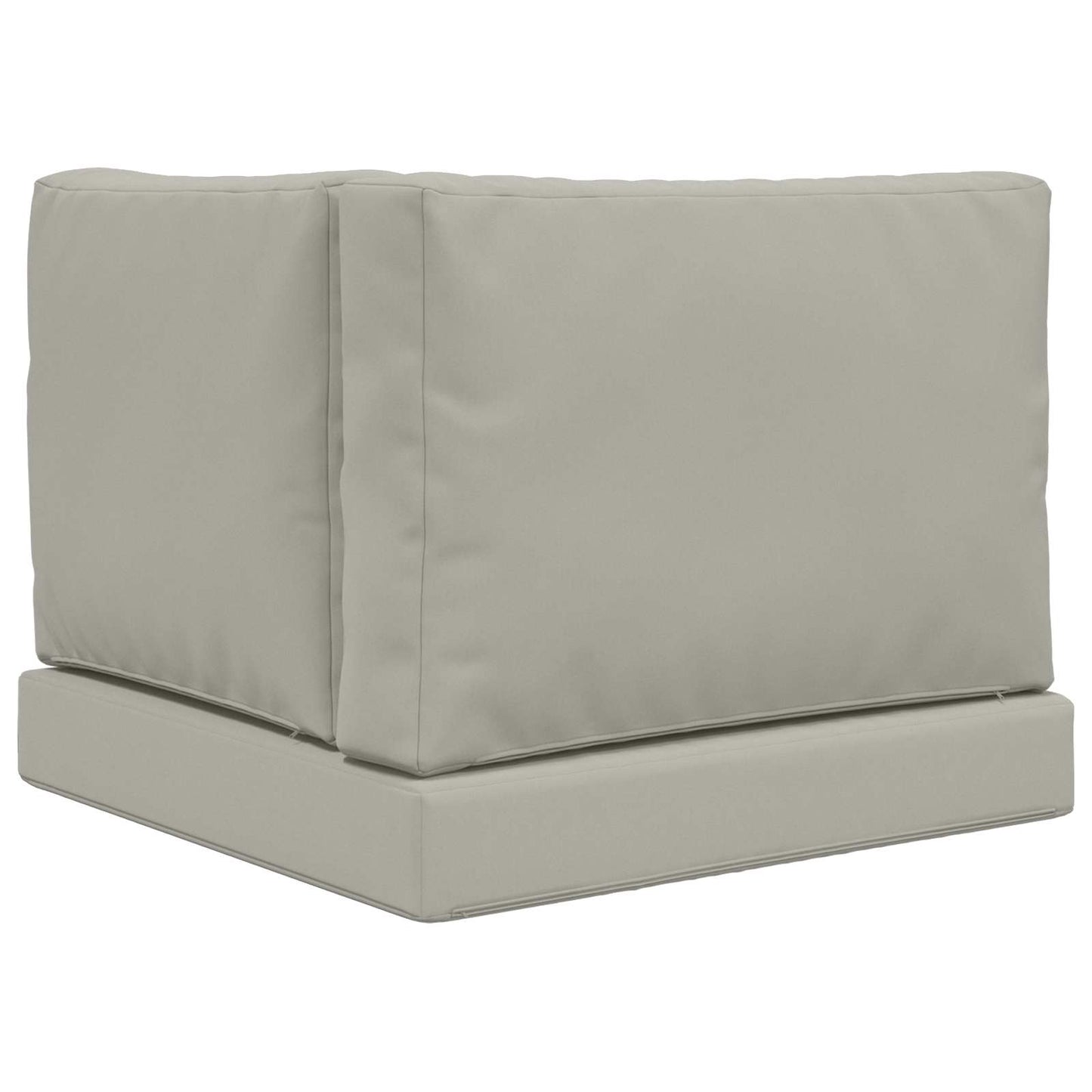 Cuscino per divano da esterno 3 pcs Grigio Poliestere | homemem39