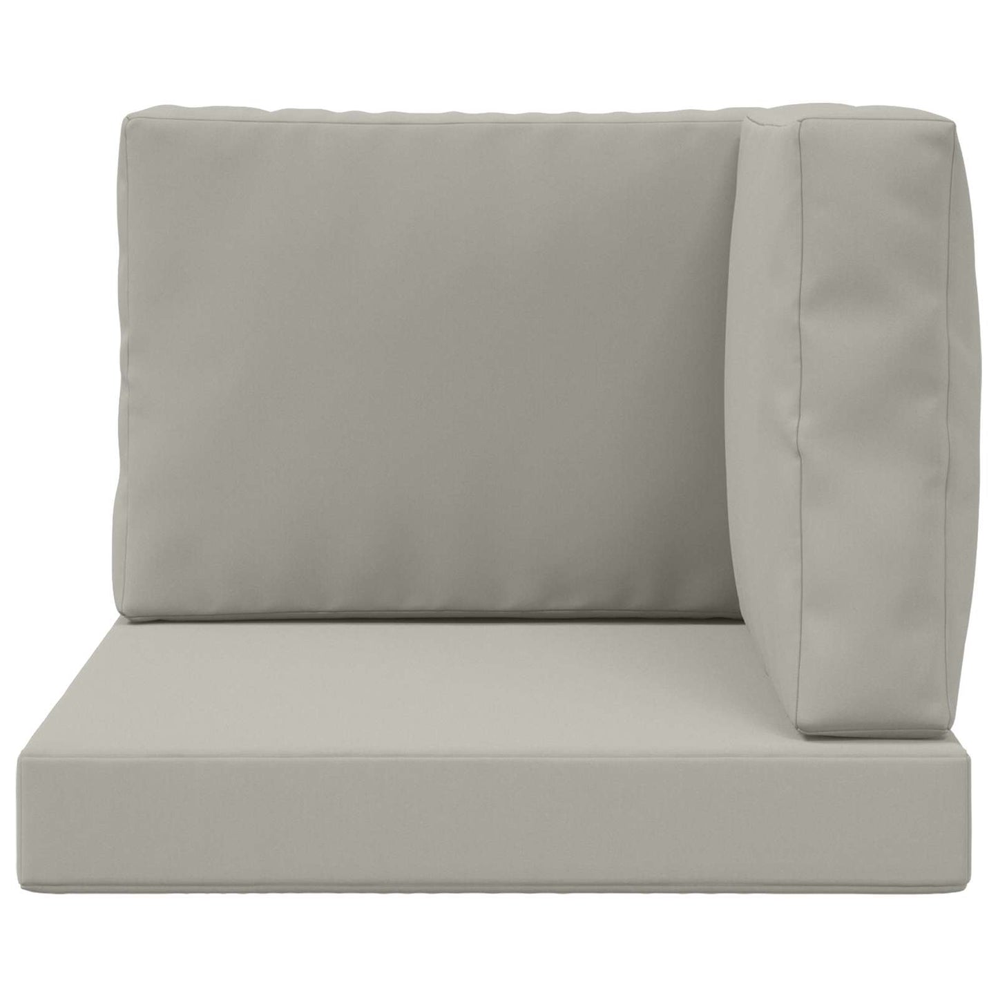 Cuscino per divano da esterno 3 pcs Grigio Poliestere | homemem39