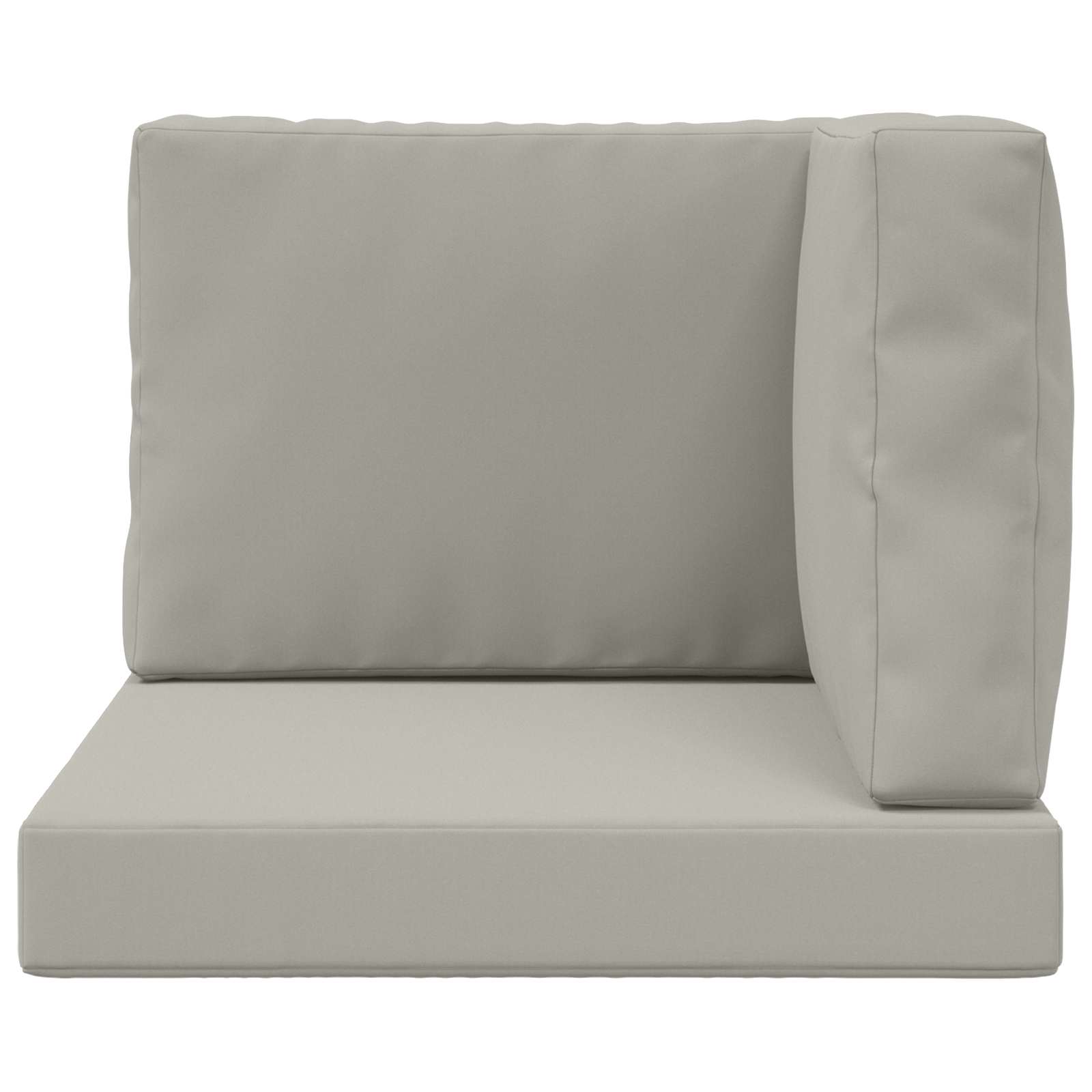 Cuscino per divano da esterno 3 pcs Grigio Poliestere | homemem39