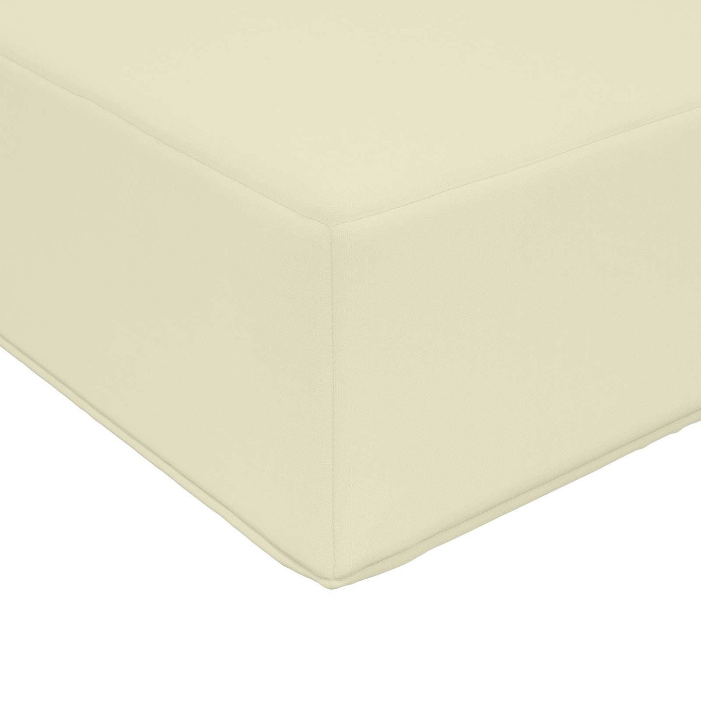 Cuscino per divano da esterno 3 pcs Crema Poliestere | homemem39