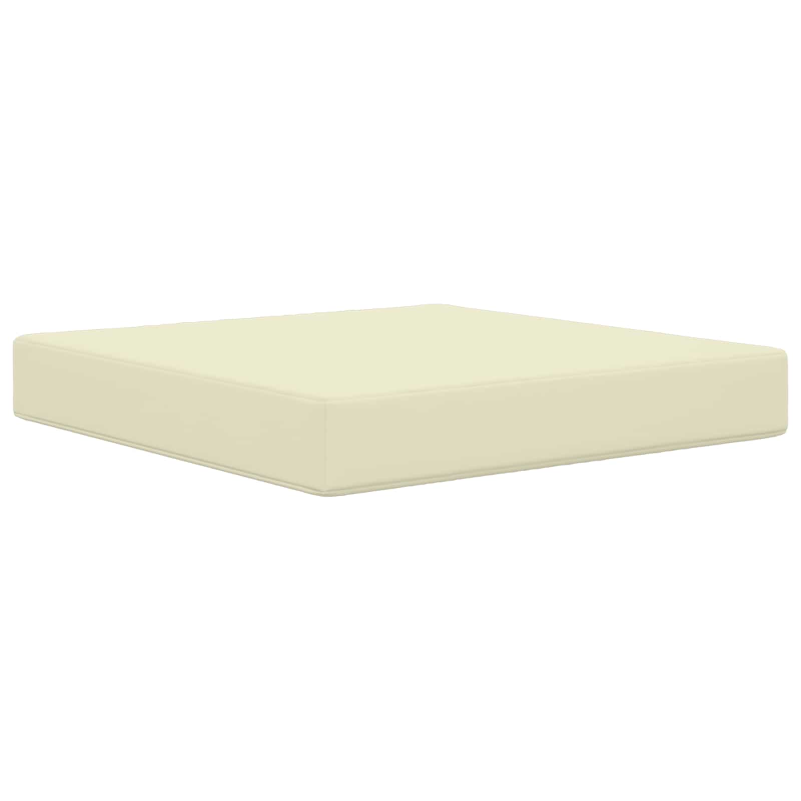 Cuscino per divano da esterno 3 pcs Crema Poliestere | homemem39