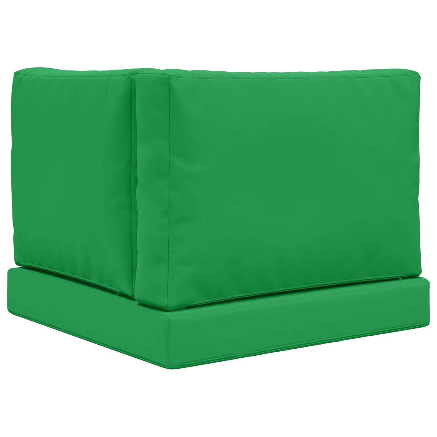Cuscino per divano da esterno 3 pcs Verde Poliestere