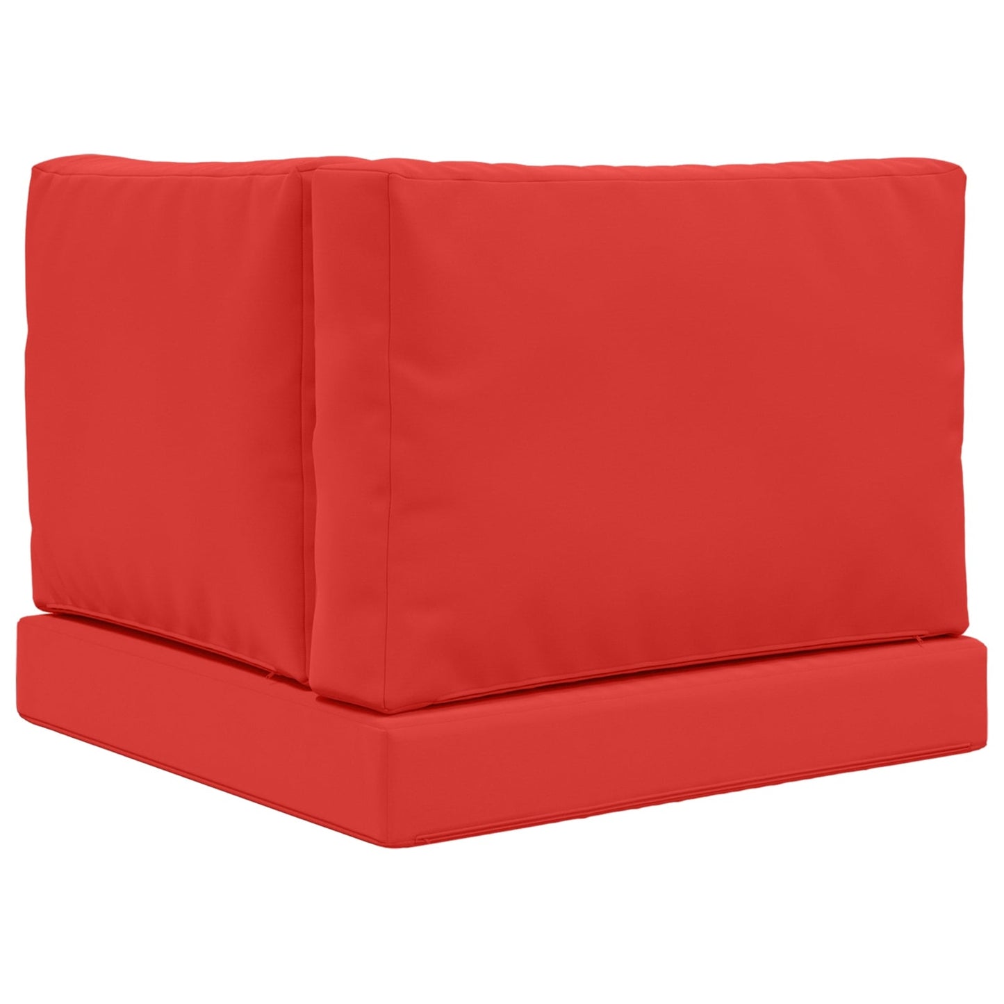 Cuscino per divano da esterno 3 pcs Rosso Poliestere | homemem39
