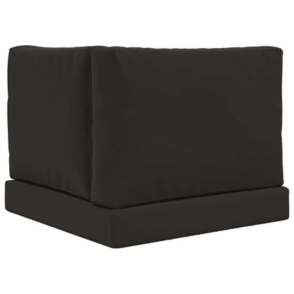 Cuscino per divano da esterno 3 pcs Nero Poliestere | homemem39