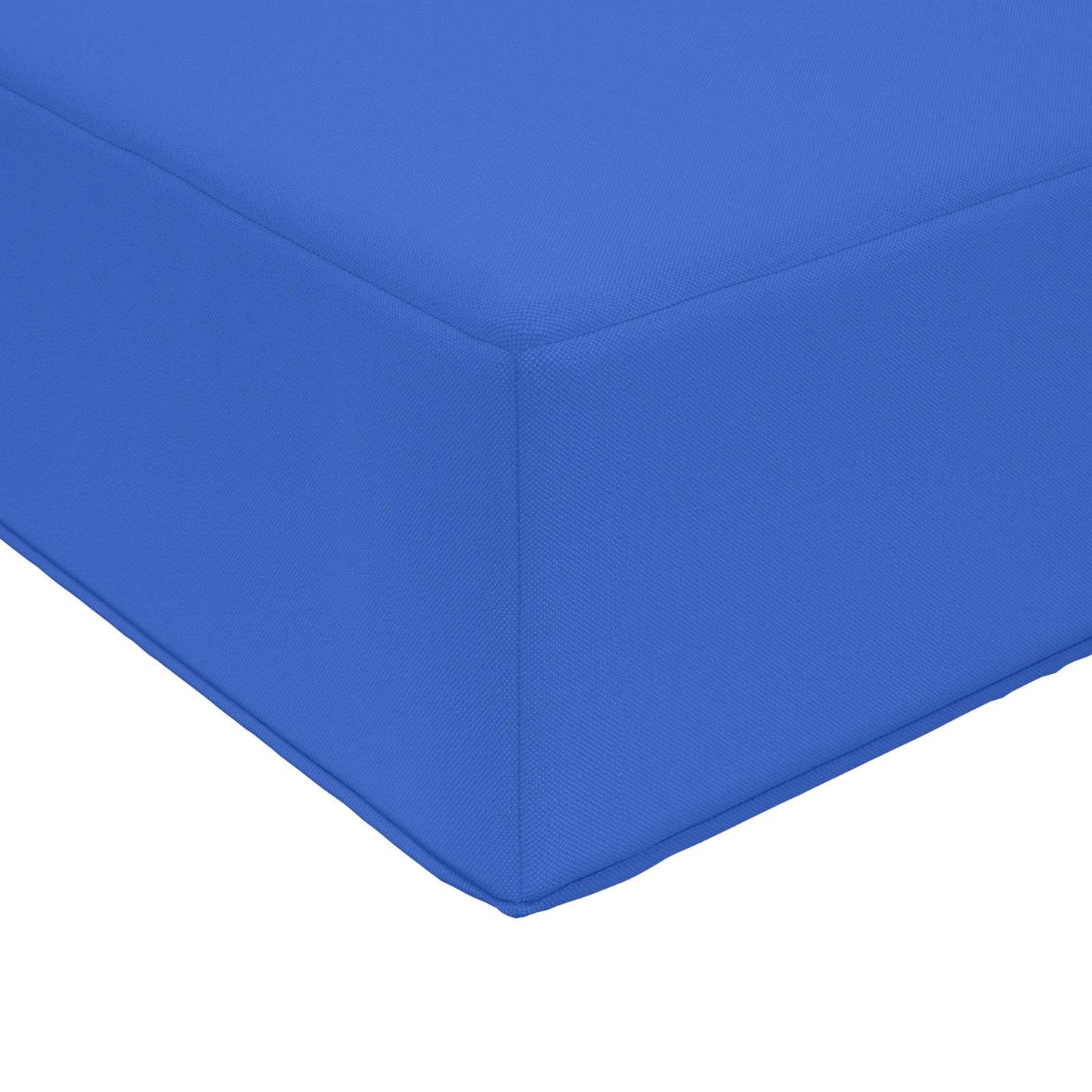 Cuscino per divano da esterno 3 pcs Blu Reale Poliestere