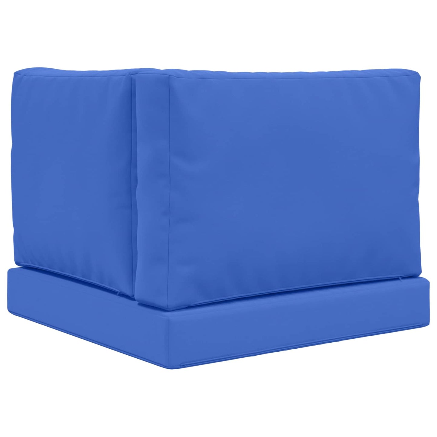 Cuscino per divano da esterno 3 pcs Blu Reale Poliestere