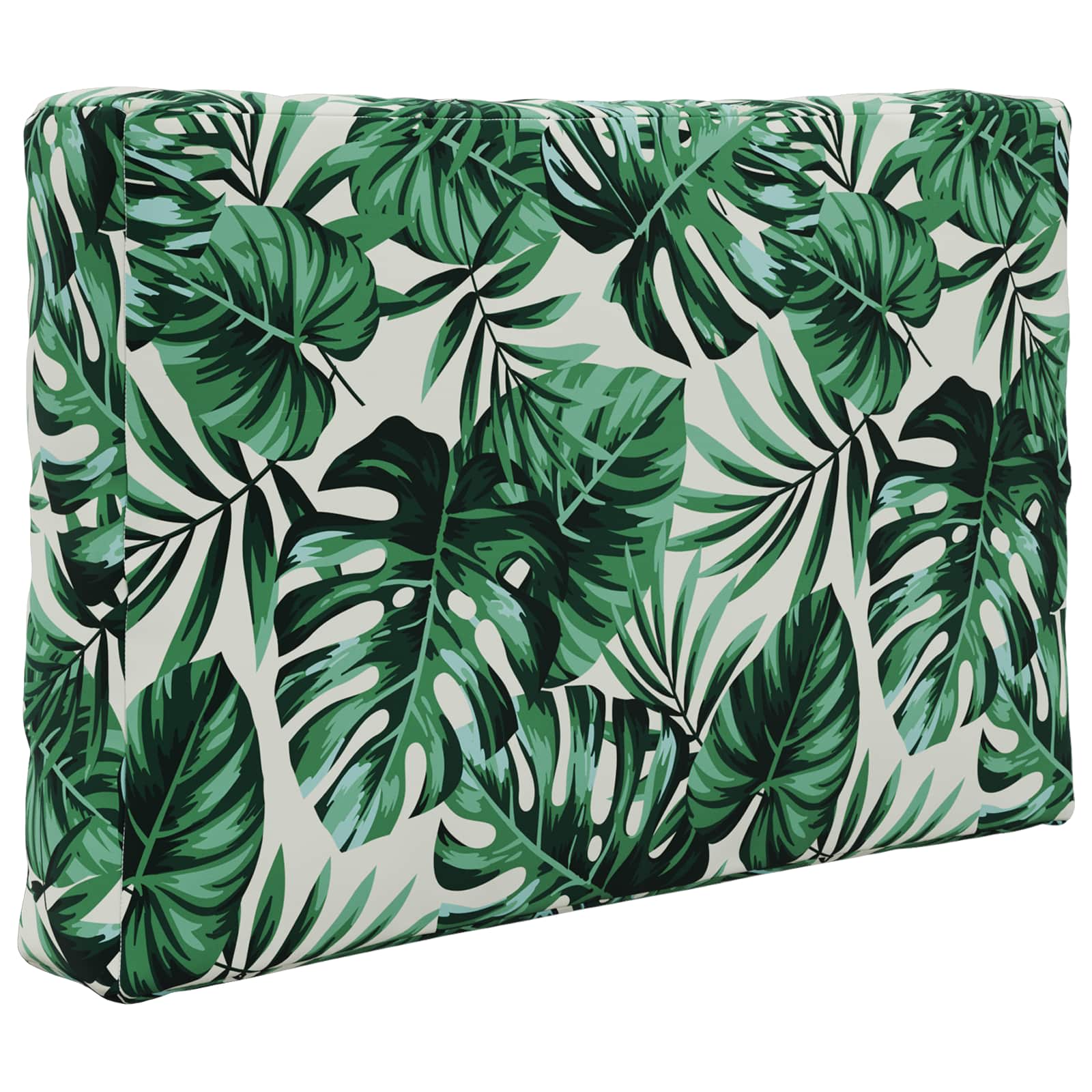 Cuscino per divano da esterno 3 pcs Motivo Foglia Poliestere | homemem39